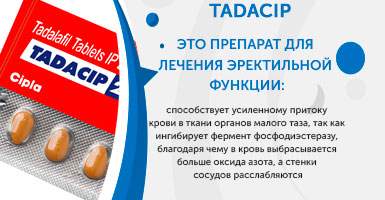 Что это за препарат Tadacip